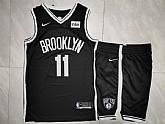 Nets 11 Kyrie Irving Black Nike Swingman Jersey(With Shorts),baseball caps,new era cap wholesale,wholesale hats